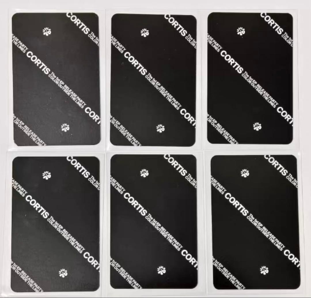 cortis showcase ショーケース 入場トレカ 6枚セット - メルカリ