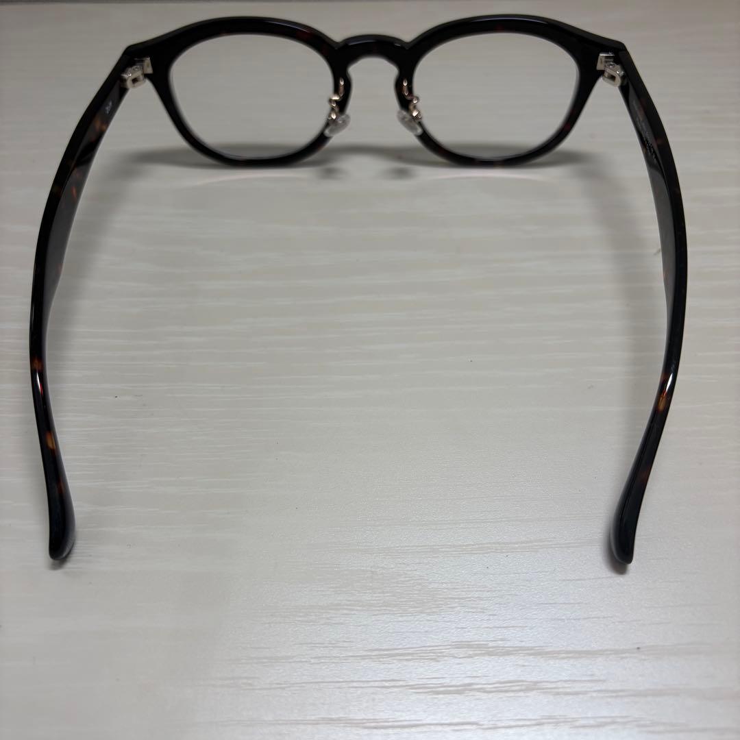 zoff ZA221005-49A1 度入りウェリントンメガネ べっ甲 ケース付