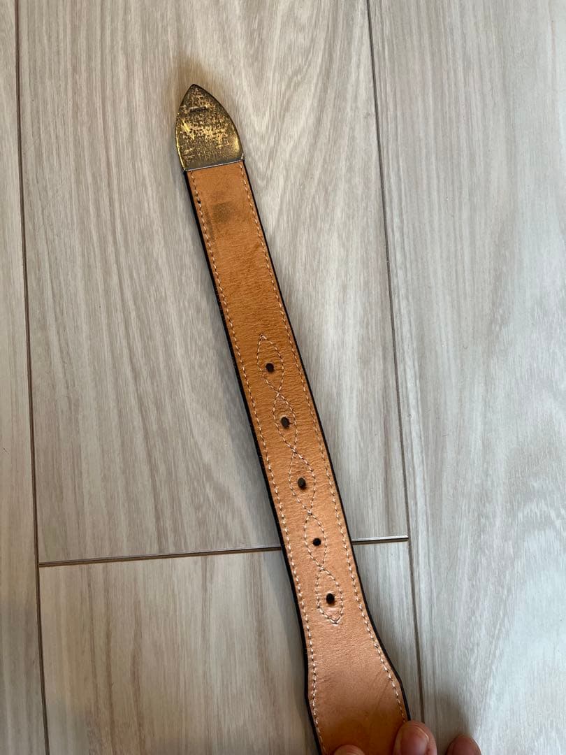 HAND TOOLS & HAND DYE FUNNY メンズ ベルト