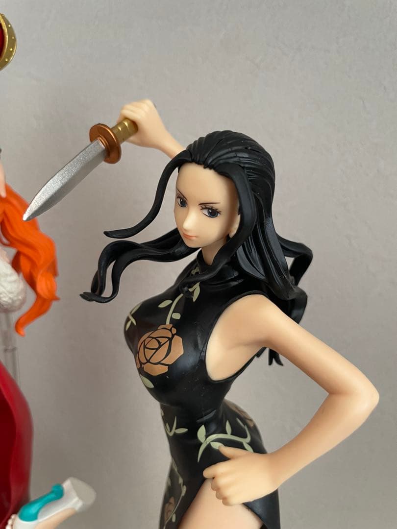 ワンピース フィギュア ナミ ロビン ボア・ハンコック 【美品】 - メルカリ