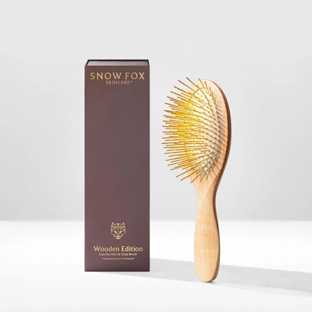  FOX プレミアム カッサ ウッド ヘアブラシ 木製 ヘアケア