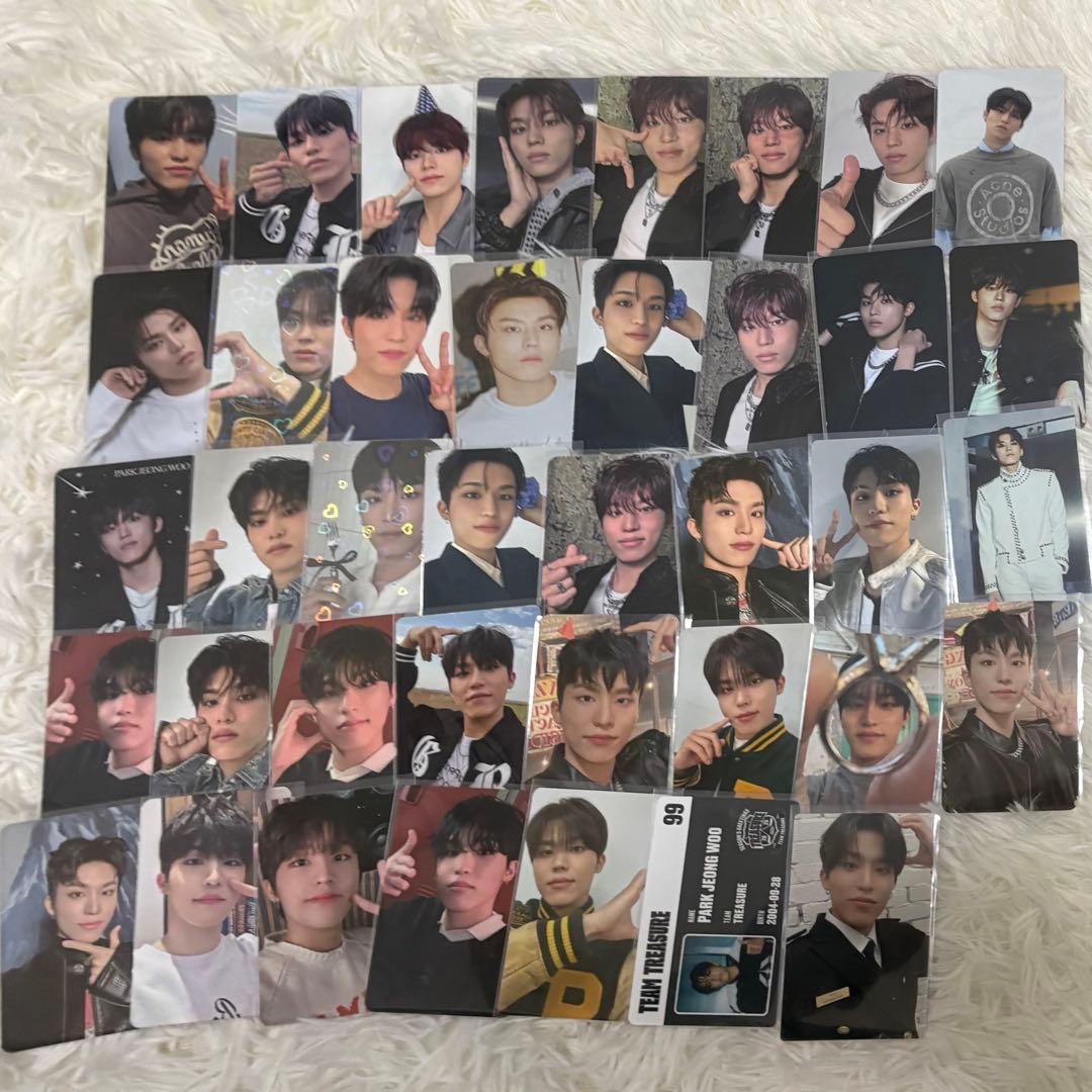 TREASURE パクジョンウ トレカ セット - メルカリ