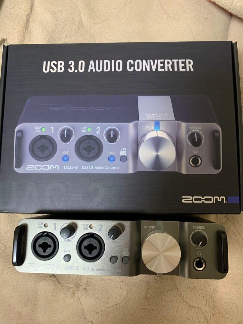 zoom uac-2 オーディオインターフェイス