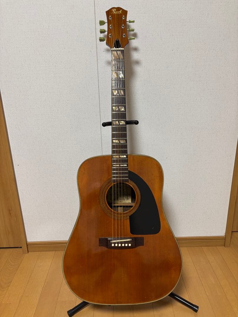レア！Pearl パールPF-771ジャパンヴィンテージアコギ ADJサドル レア！Pearl パールPF-771ジャパンヴィンテージアコギ ADJサドル