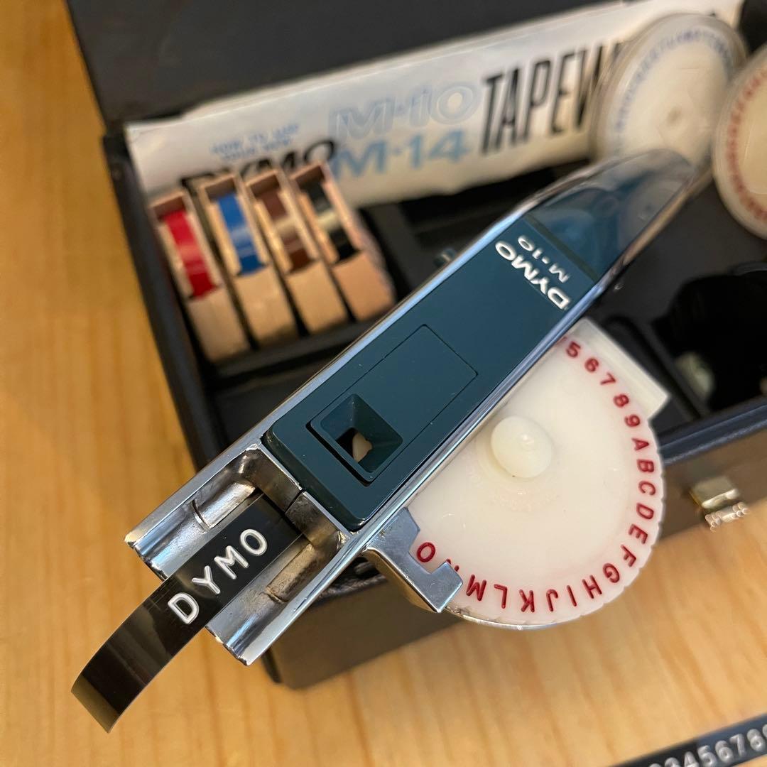 □製品保証□【フルセット・筆記体】 ダイモ M-10 DYMO 158-10 - メルカリ