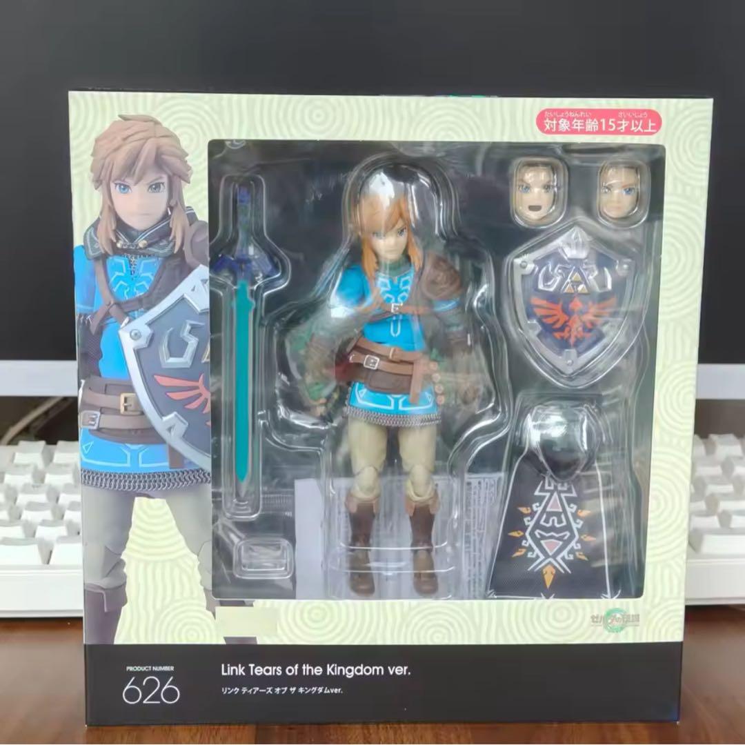 リンク ゼルダの伝説 フィギュア 交換用パーツあり
