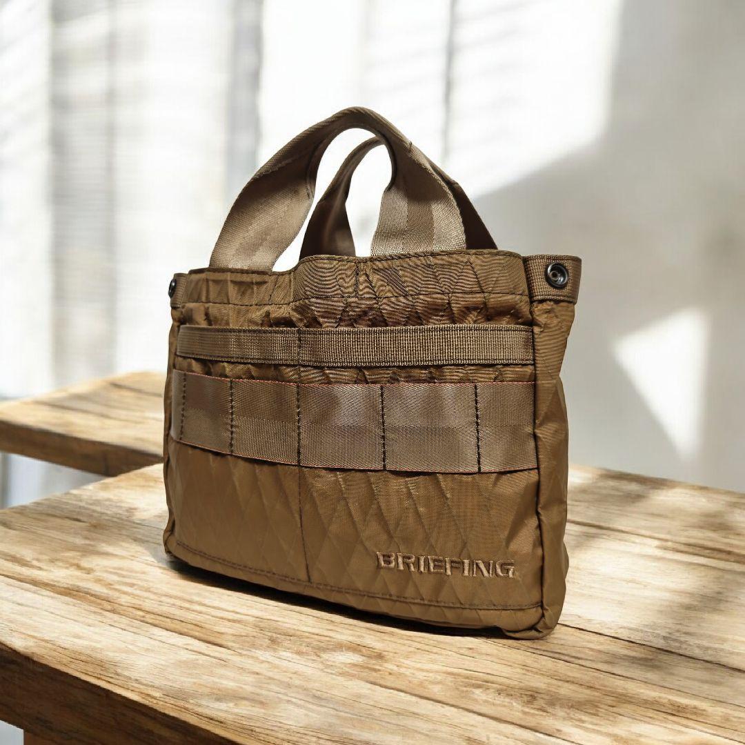 美品 BRIEFIN ゴルフ カートバック トートバッグ ゴルフバッグ