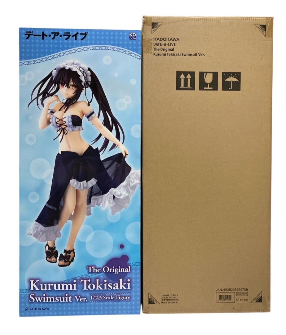 【未開封】 原作版 時崎狂三 水着Ver 1/2.5スケール KDcolle 『デート・ア・ライブ』 原作版 時崎狂三 水着Ver. 1/2.5