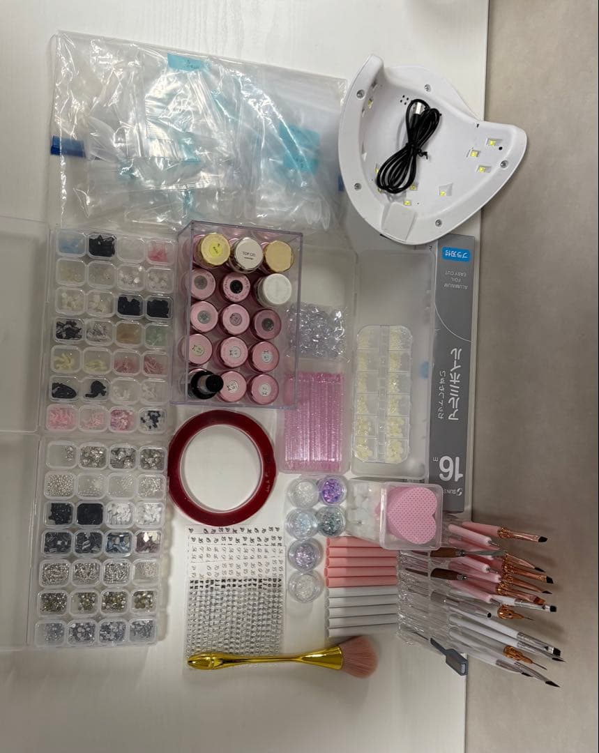 ネイル用品 ジェルネイル セット ネイルタウン ネイルチップ ネイルパーツ 筆