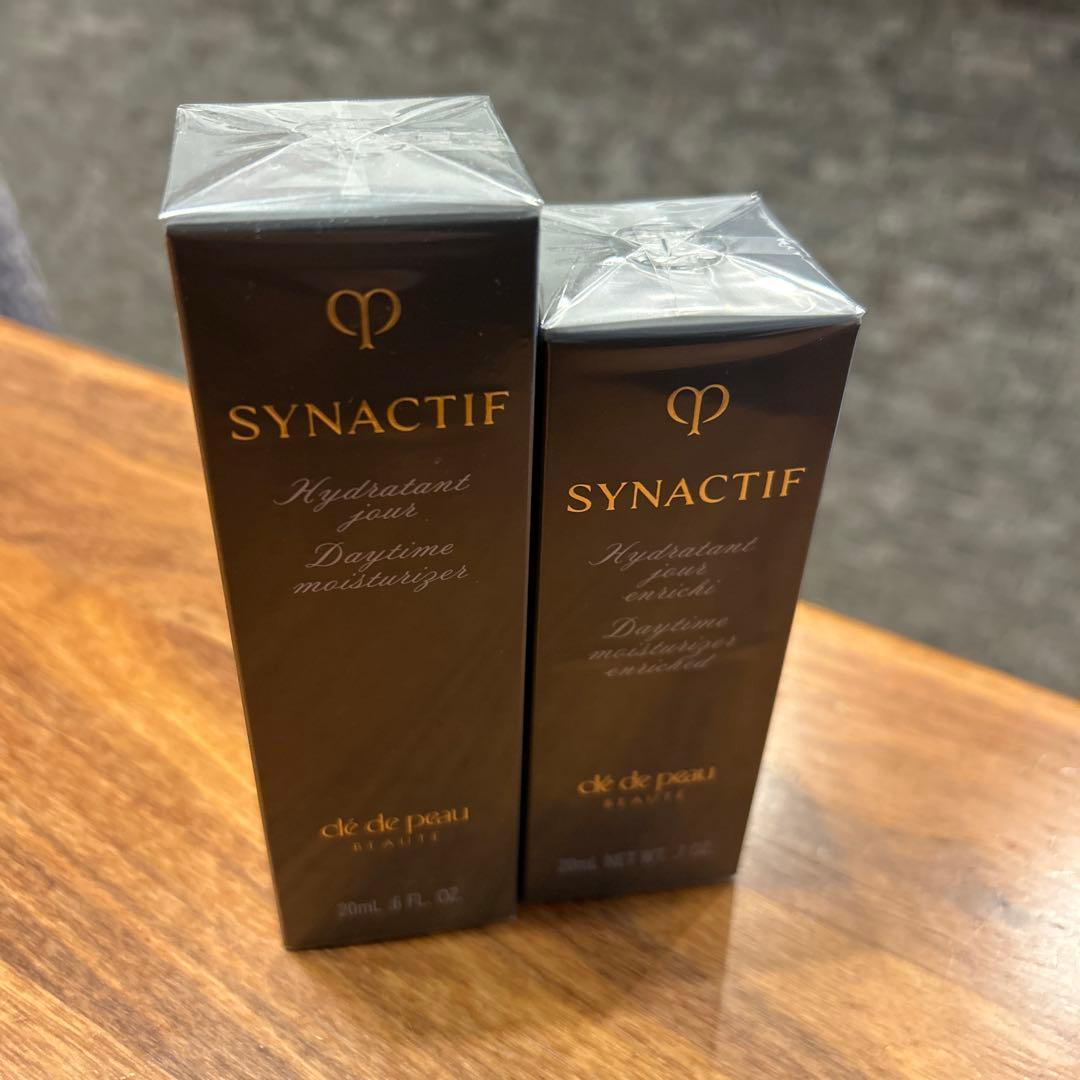 SYNACTIF デイタイムモイスチャライザー 本体レフィルセット
