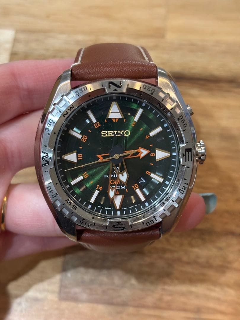 時計 SEIKO Sportura Kinetic GMT