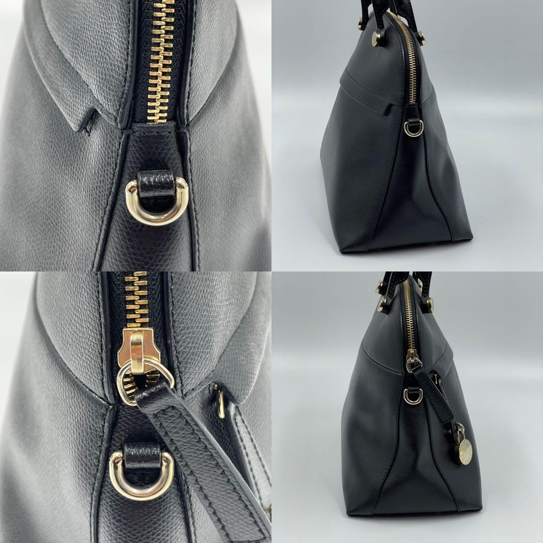 ✨未使用級✨ FURLA パイパー ショルダーバッグ ハンドバッグ 黒