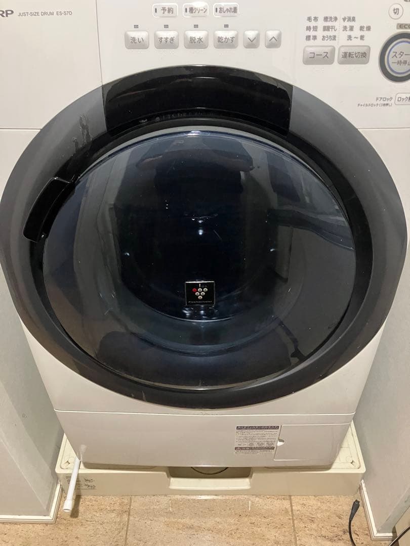 SHARP ドラム式洗濯機 ES-S7D