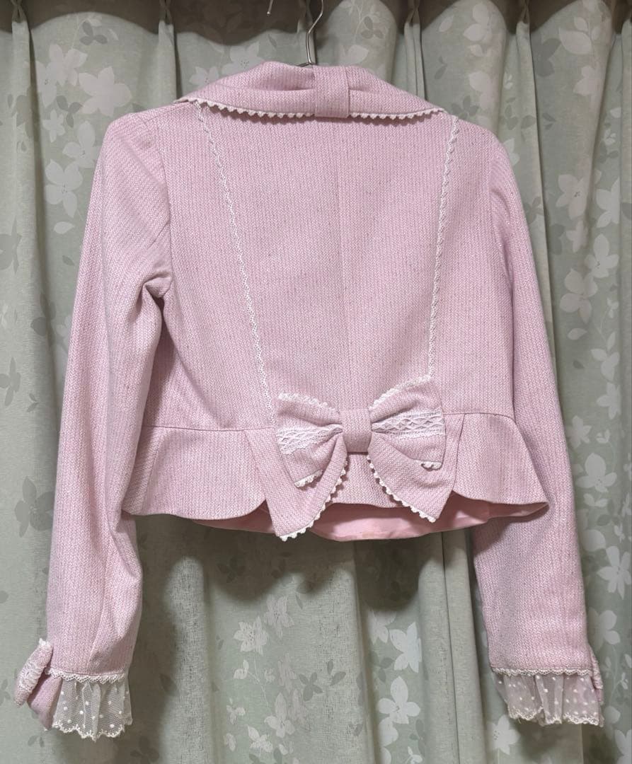 AngelicPrettyおめかしDollジャケット&スカート(ピンク) 完売品 - メルカリ