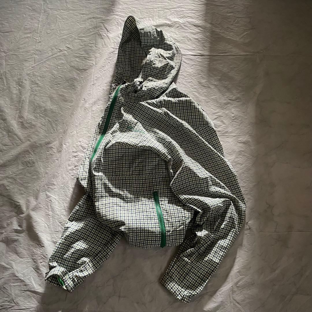 ジャケット・アウター Columbia hooded tech nylon jacket plaid