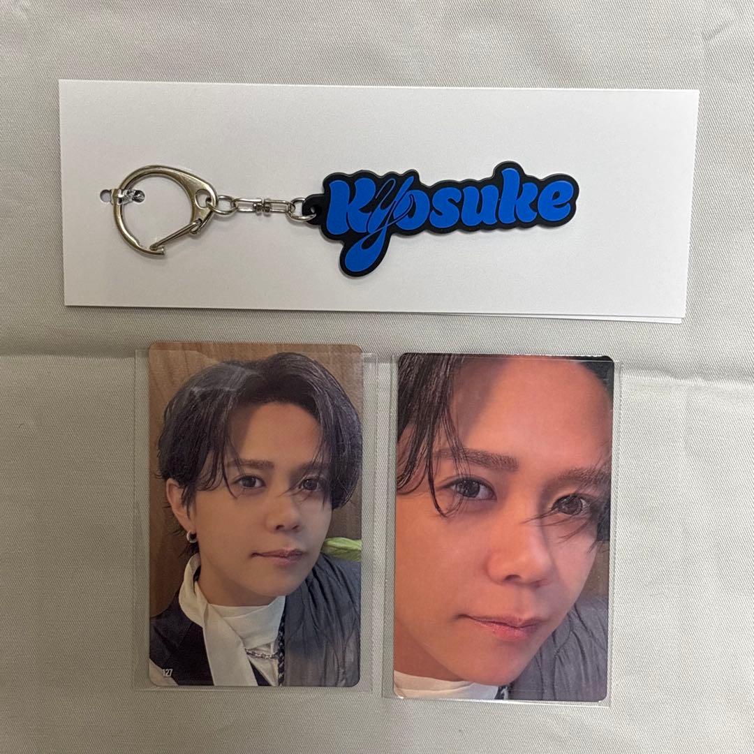 INI 109 POPUP 藤牧京介 7000円トレカ 127ネームキーホルダー