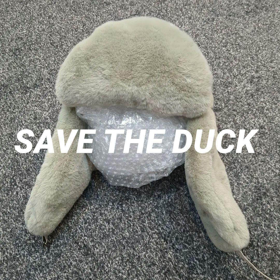 save the duck flight fur cap フライトキャップ save the duck フライトキャップ - メルカリ