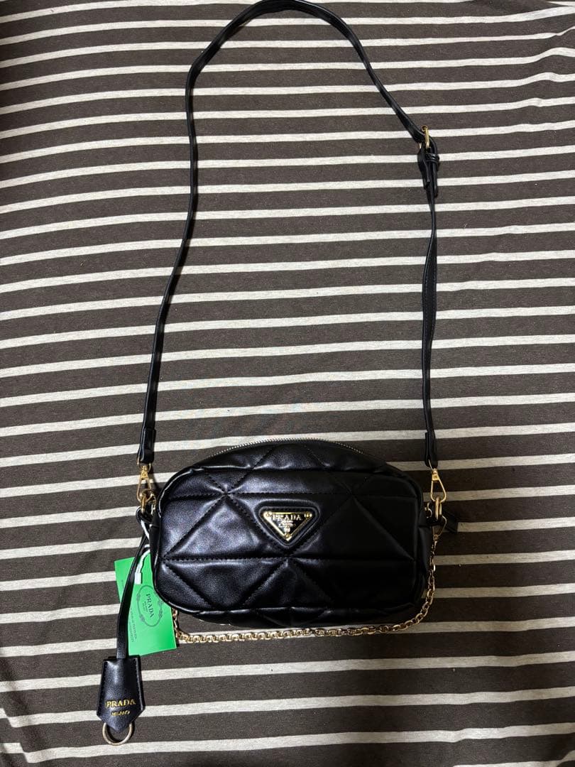 早い者勝ち PRADA ブラック ショルダーバッグ2WAY ノベルティ 新品