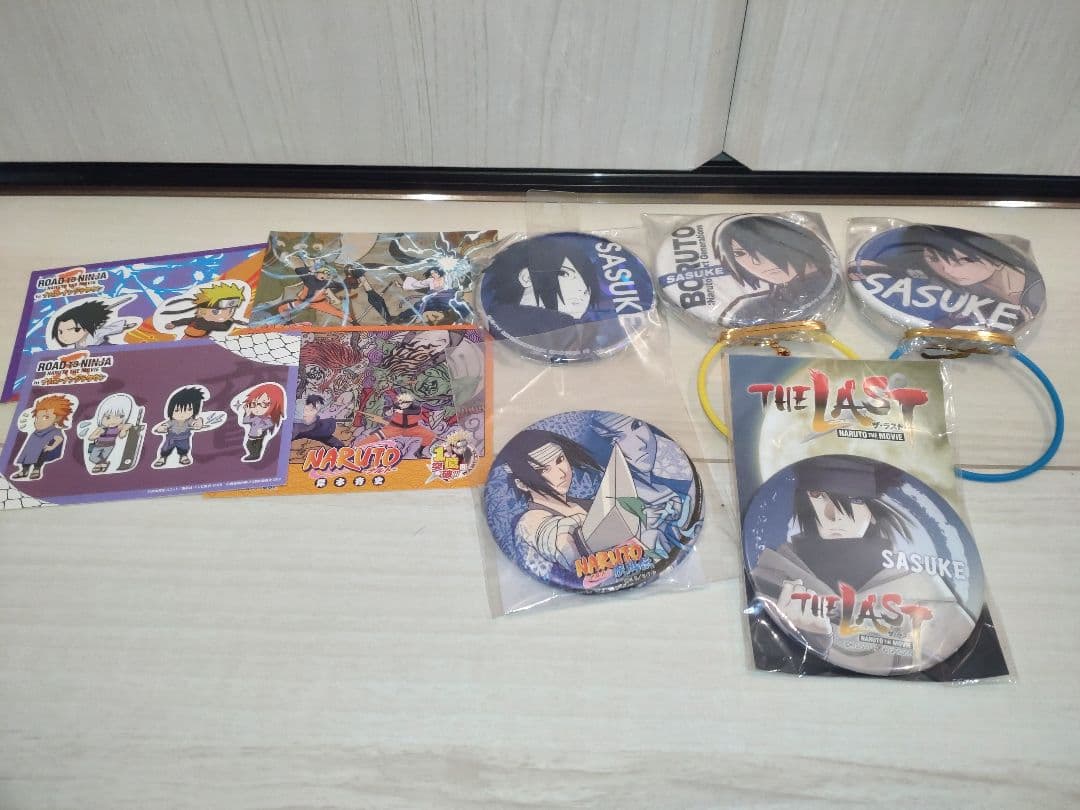 NARUTO　うちはサスケ　缶バッジ　ステッカー　セット　ナルト　SASUKE 2026年最新】naruto うちはサスケ 缶バッジの人気アイテム - メルカリ