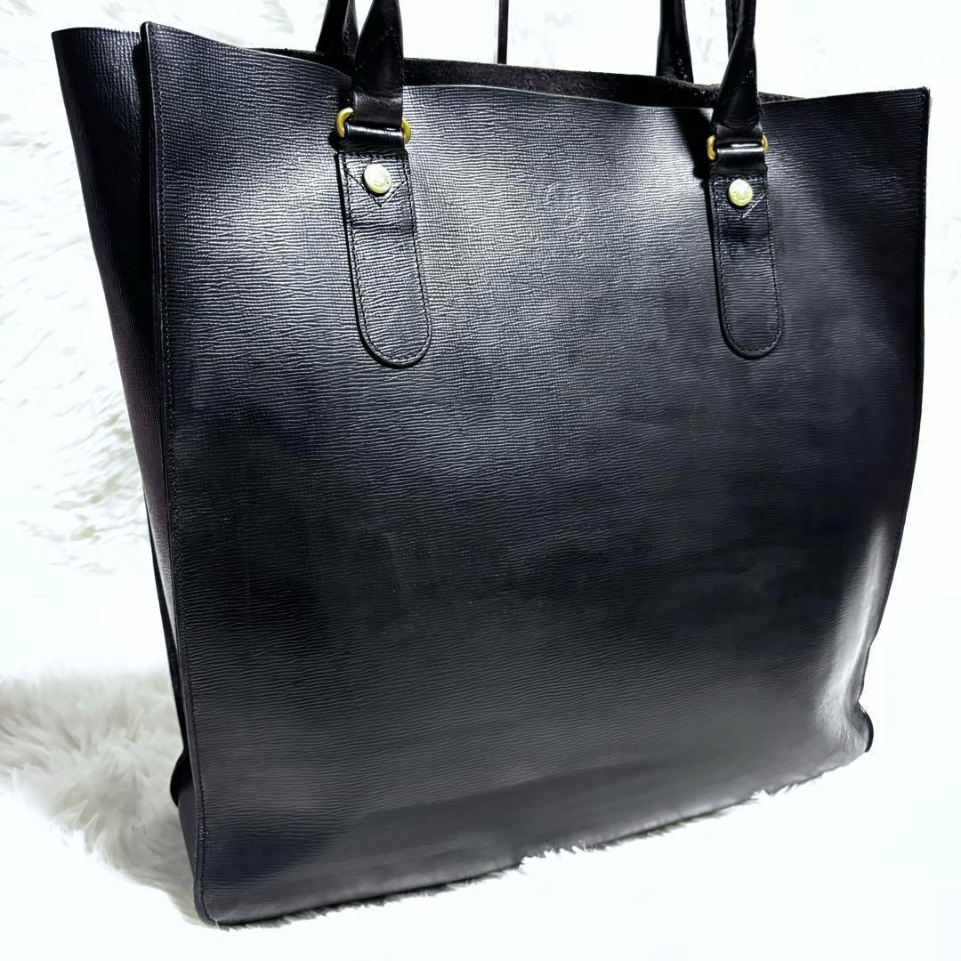 グレンロイヤル トートバッグ 2ハンドルトートバッグ レザー 黒