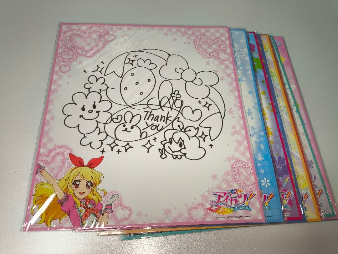アイカツ　星宮いちご　他　色紙13枚 クリアポスター2枚　おふろポスター1枚 Amazon.co.jp: アイカツ！ ポスター エンジェリーシュガーコレクション