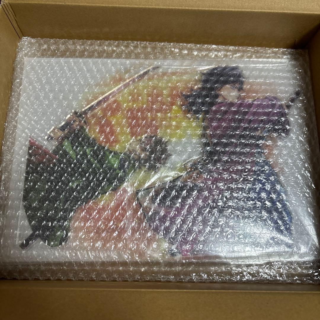 鬼滅の刃 冨岡義勇 WEBSHOPくじ 繋ぐ A賞 ビッグアクリルスタンド