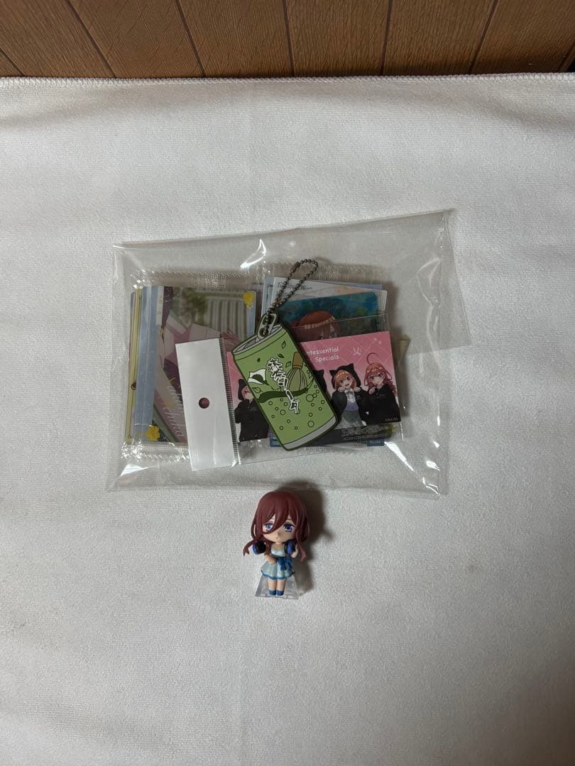 値下げ不可☆三玖グッズ未開封３点＋カラー14冊14.5巻未開封＋三玖収納＋おまけ