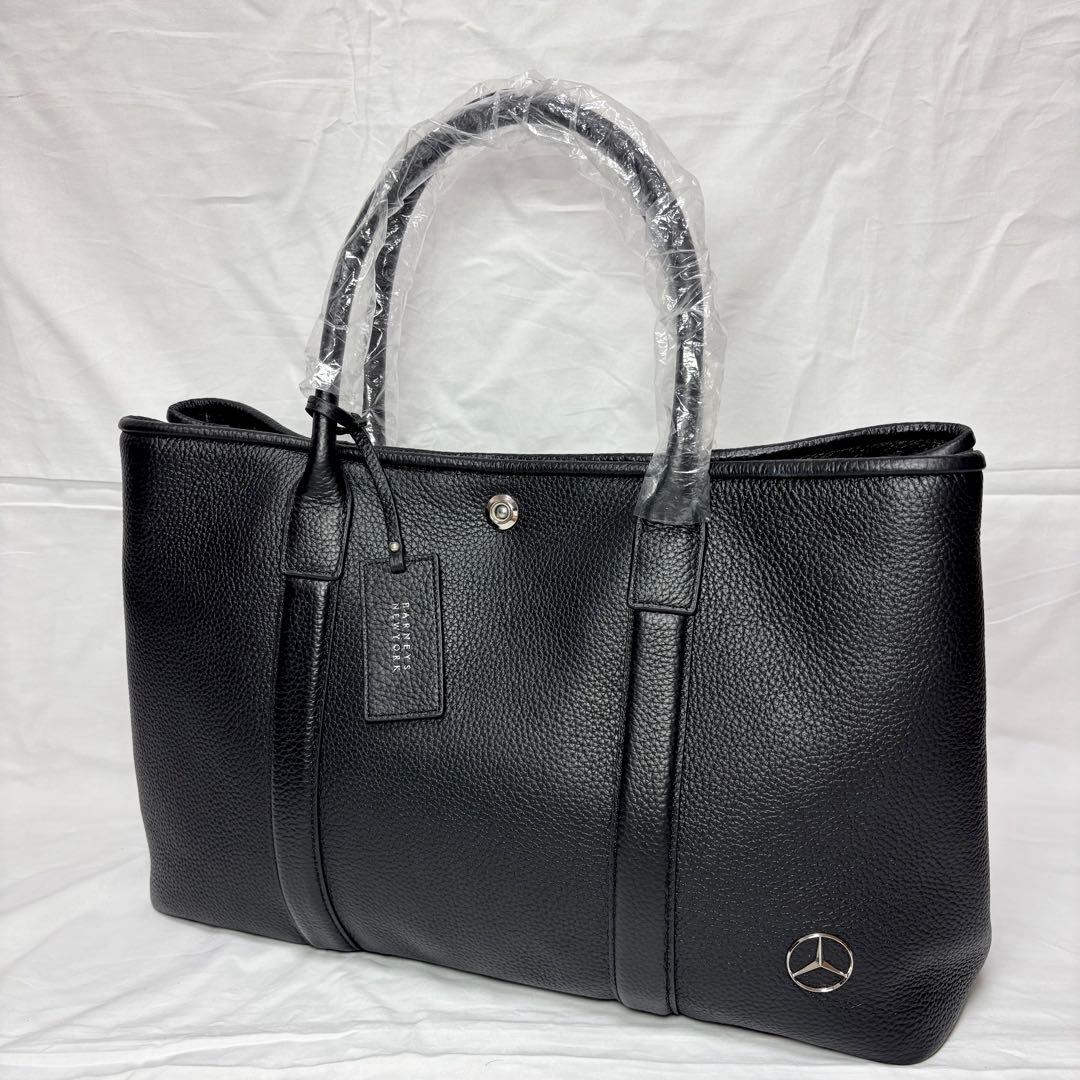 新品未使用】バーニーズニューヨーク メルセデスベンツ レザートート