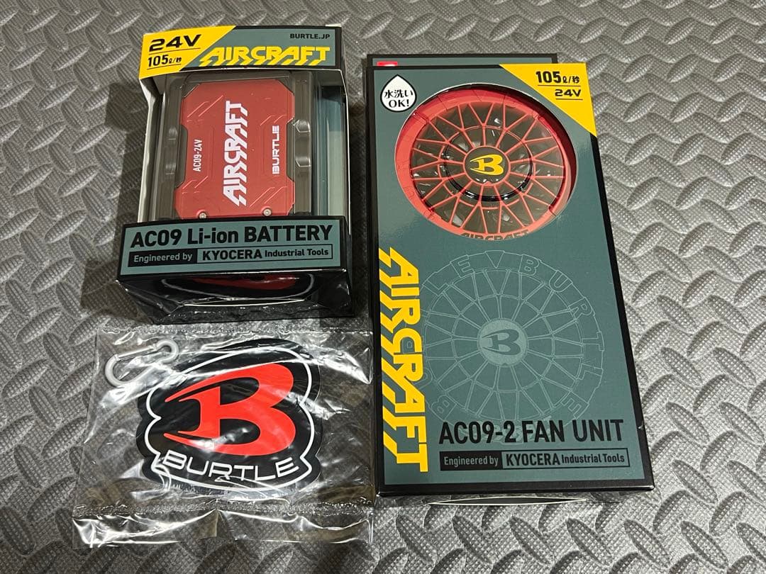 BURTLE バートル 24V ファンバッテリ AC09-1 AC09-2 美品