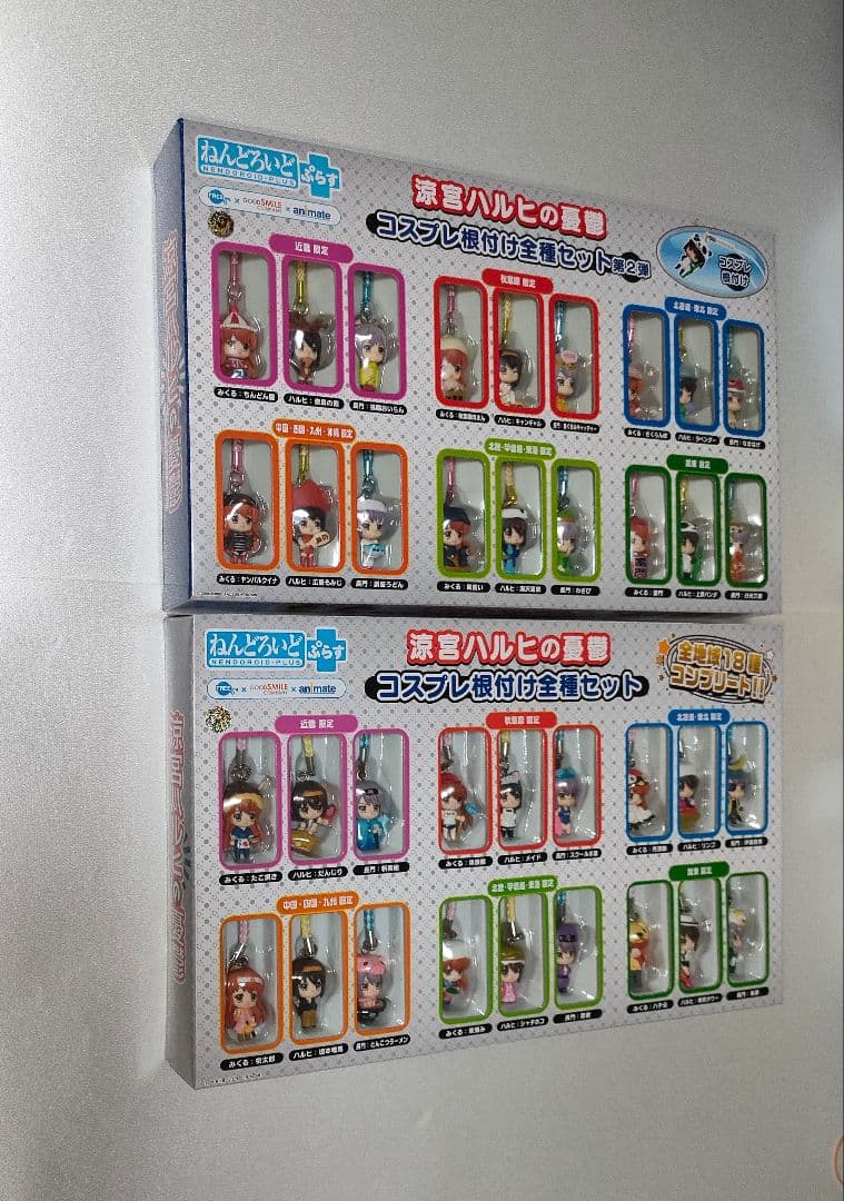 涼宮ハルヒの憂鬱　ストラップセット 36種類セット