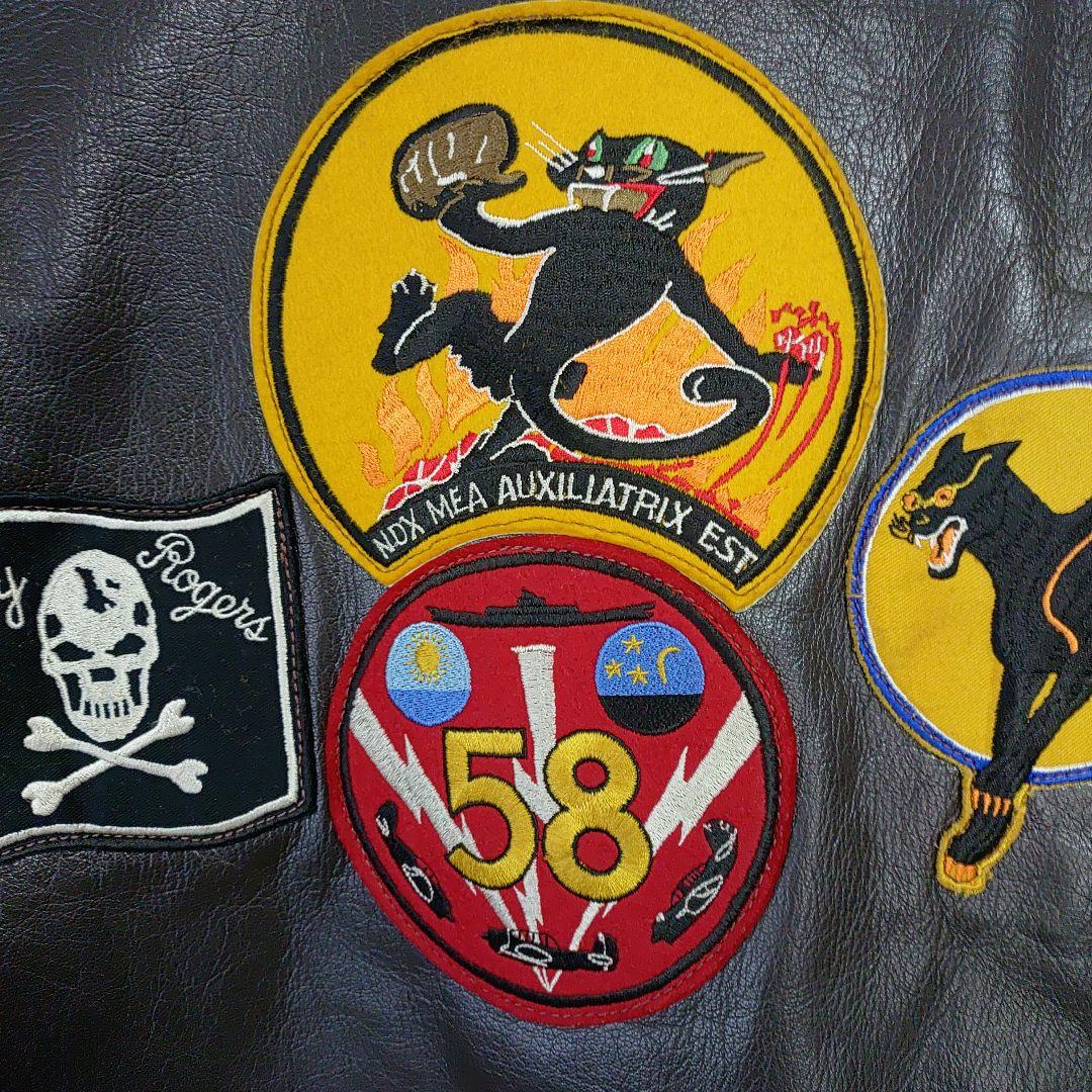 お*ん様 美品バズリクソンズ G-1 ゴートレザージャケット サイズ38