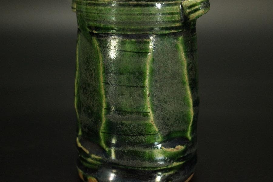 古美術 茶道具 青織部 時代 茶入(A776) - メルカリ