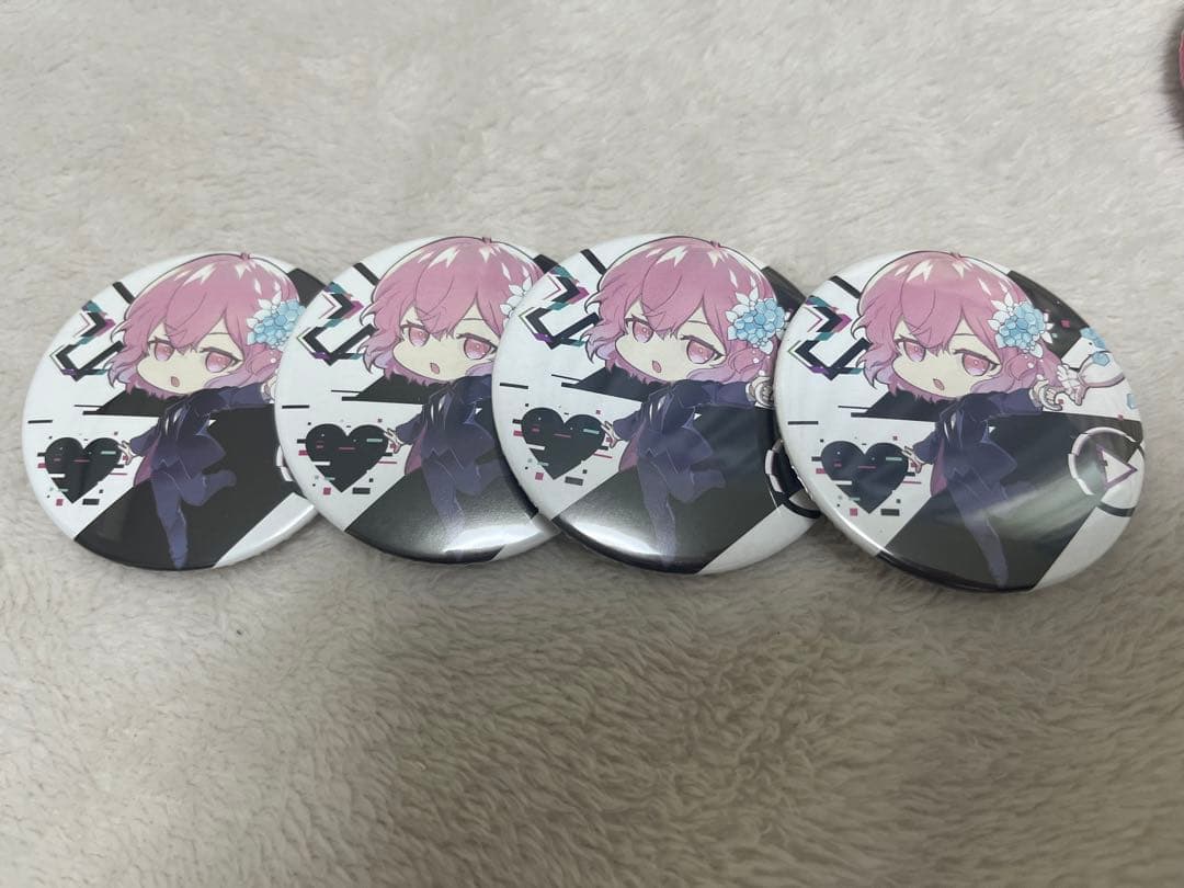 日常組 セカイ征服 ハラジュク 原宿 デジタルくじ SD 缶バッジ ぺいんと