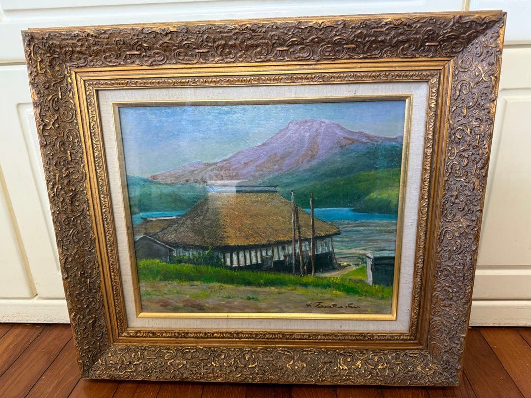 112.「タイトル不明」髙橋一善 油絵