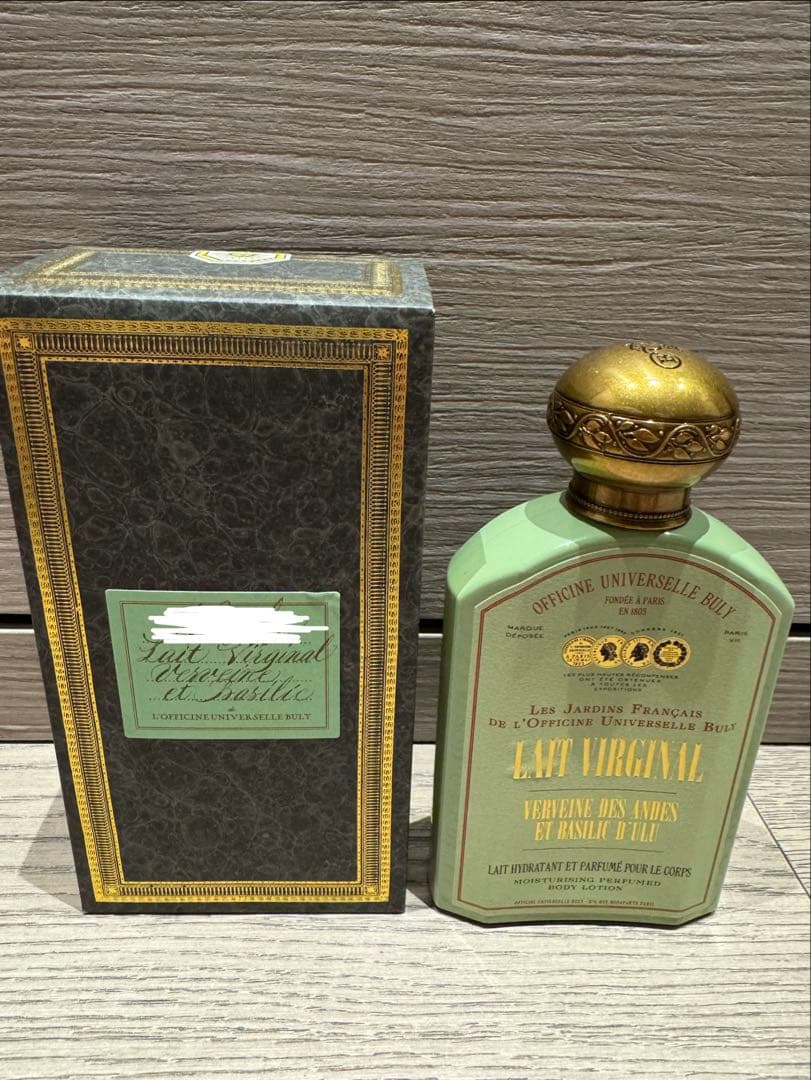 BULY ボディミルク ヴェルヴェーヌ・デザンド・エバジリック・ドクリュ