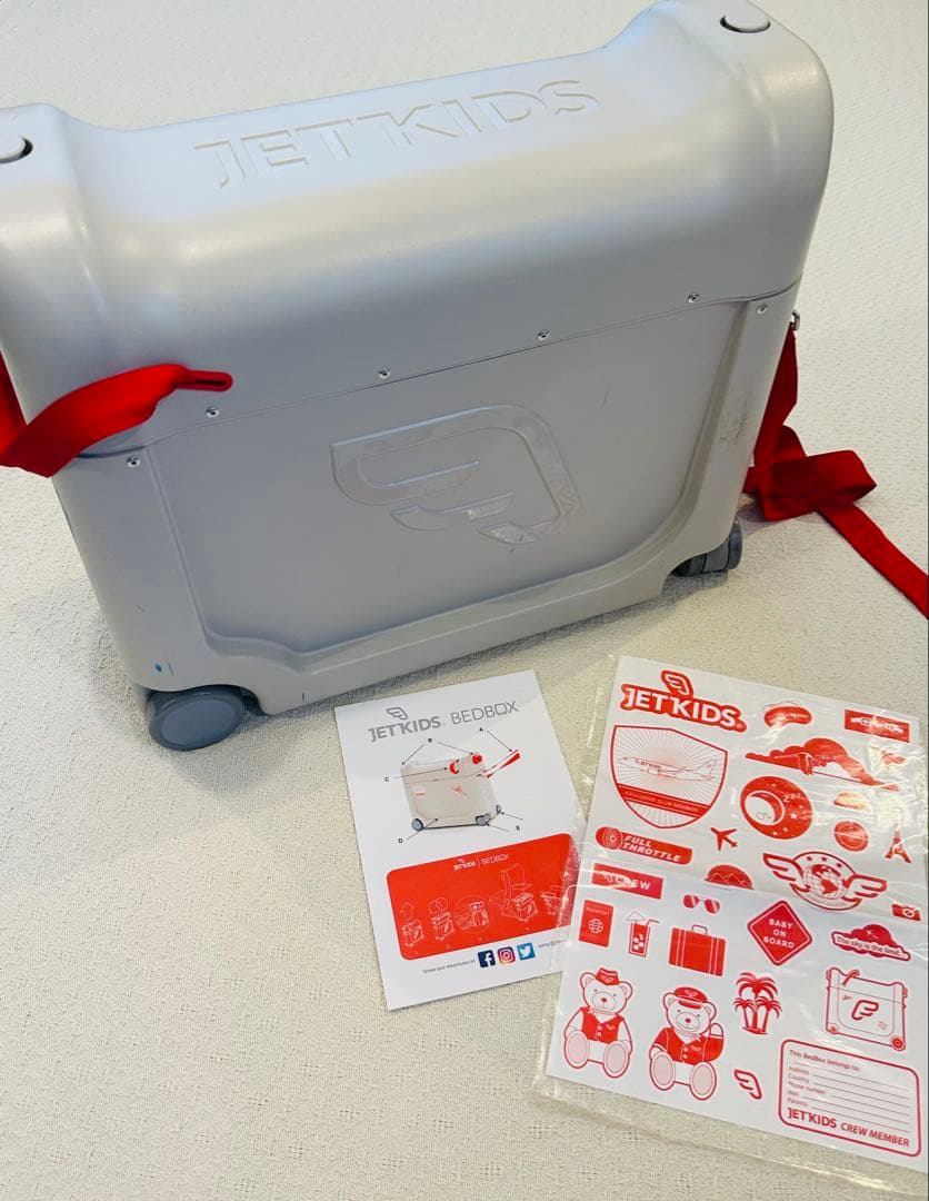 JET KIDS ジェットキッズ　BEDBOX 赤　キャリーケース　子供