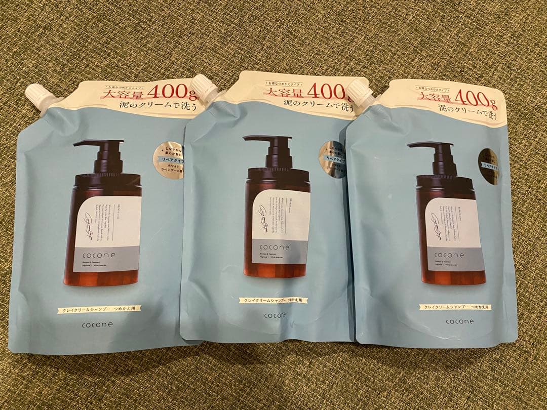 ココネ シャンプー 400g 3個セット