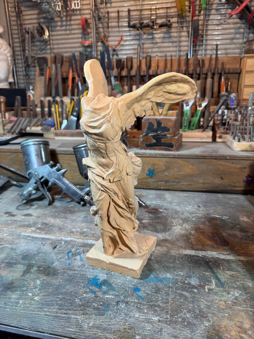 サモトラケのニケ・型製造・未仕上げ品 h350× w200×220 約1.5kg 楽天市場】【送料無料】 勝利の女神NIKKE サモトラケのニケ像レプリカ