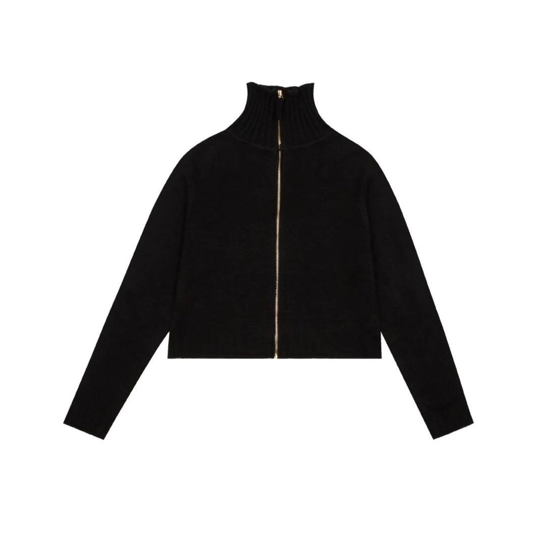 Matin Kim マーティンキム ニット パーカーセータージップニット