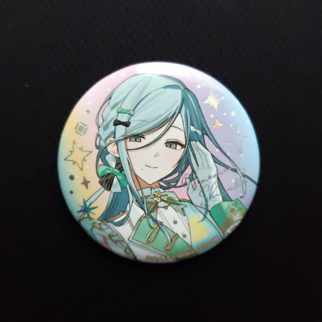 プロセカ オーロラ箔押し缶バッジ 雫 - メルカリ