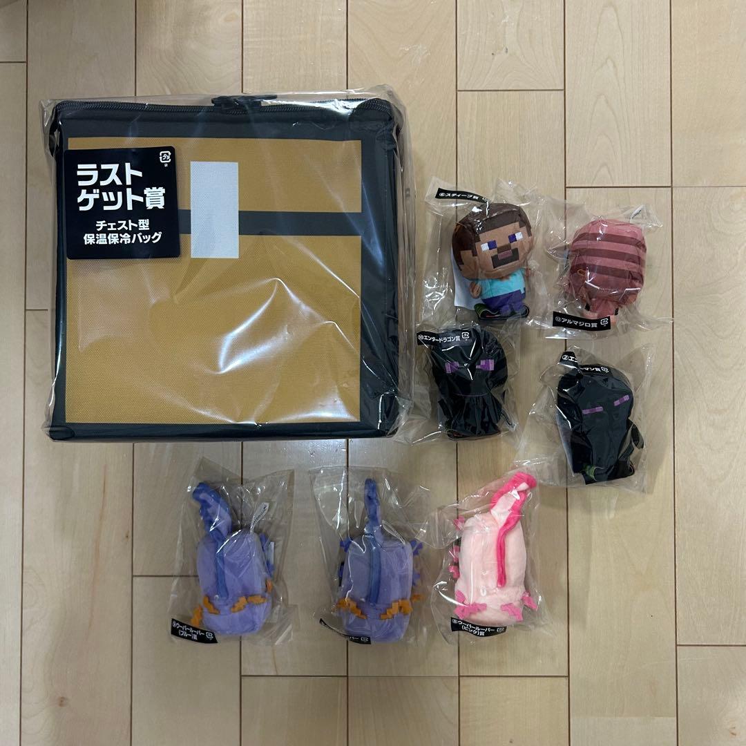 Minecraft フリューくじ ラストワン　まとめ売り　マイクラ　ぬいバディ マインクラフト フリューくじ ラストワン賞チェスト ぬいバディ - メルカリ