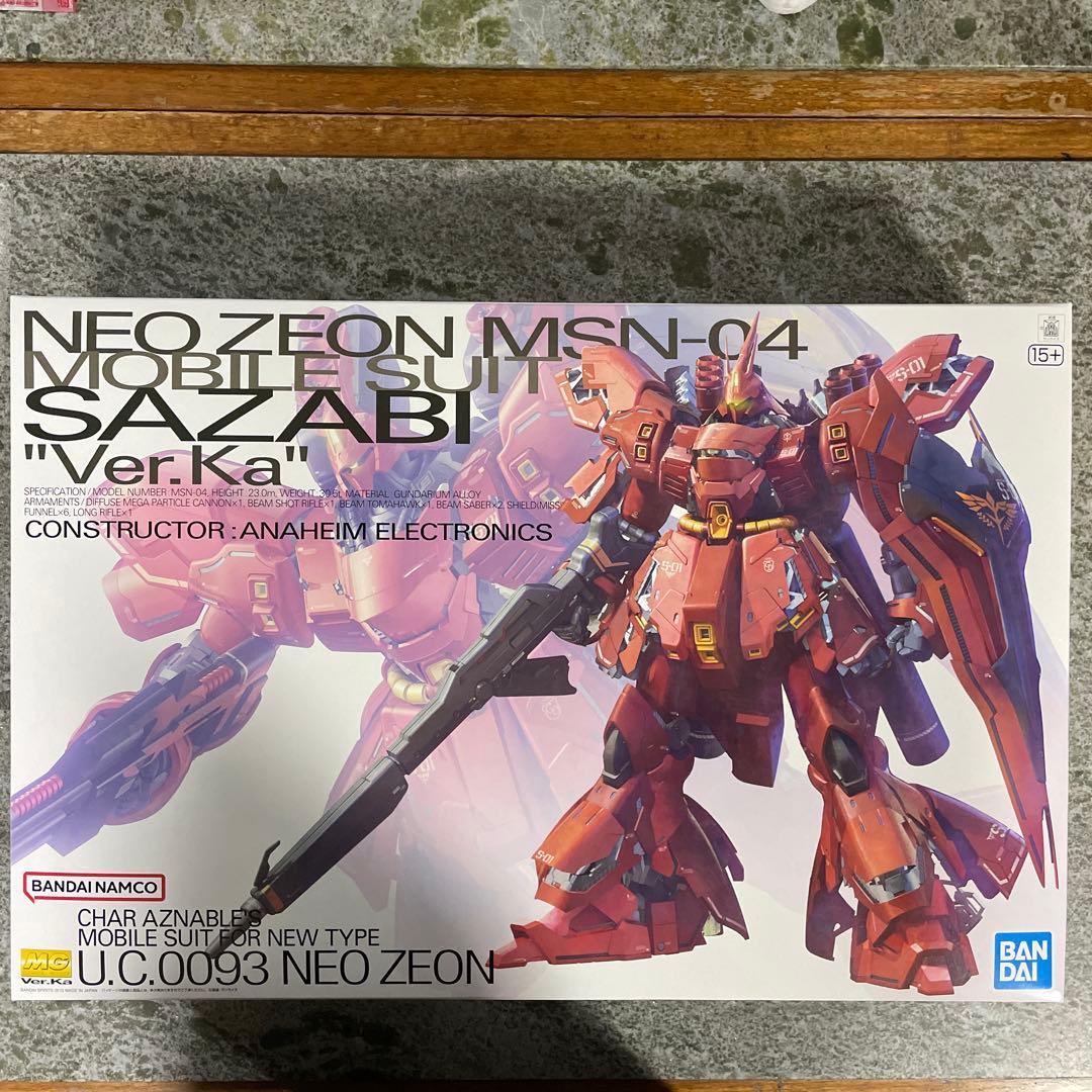 MG 1/100 MSN-04 サザビーVer.ka