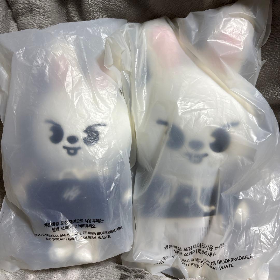 Stray Kids ぬいぐるみ リノ リービット 2つセット - メルカリ