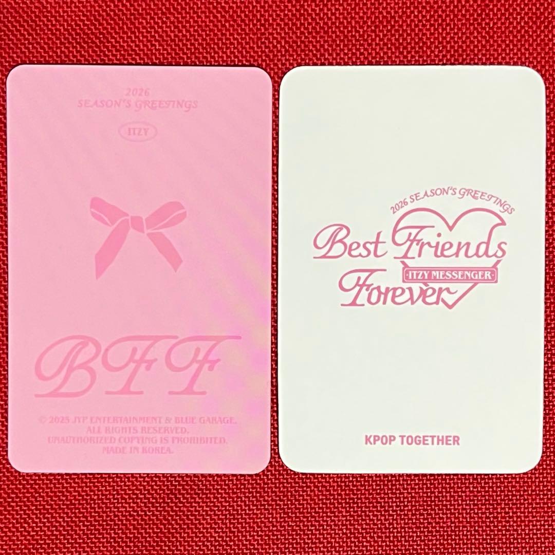 ITZY イェジ best friends forever トレカ 2枚セット - メルカリ