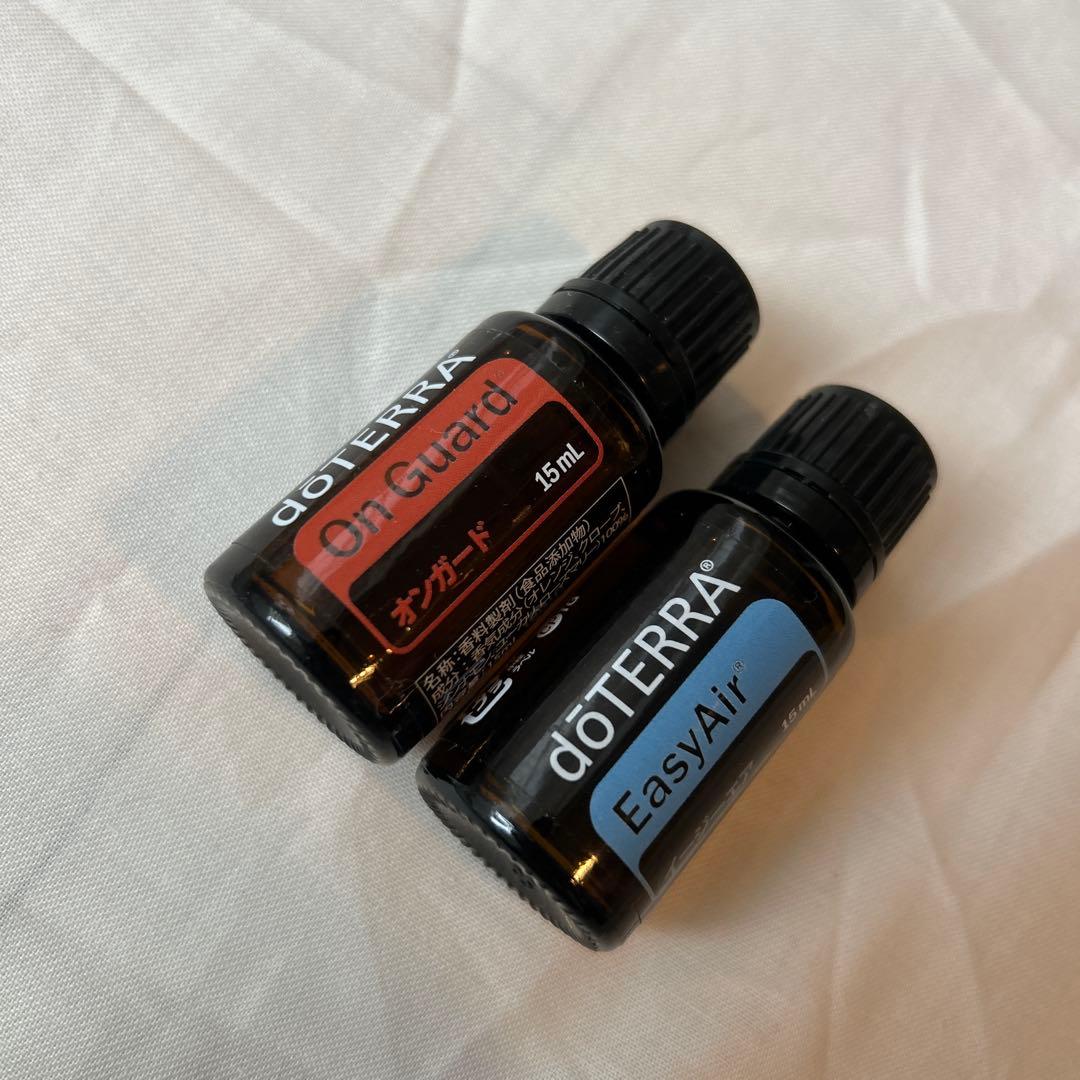 ドテラ　オンガード・イージーエア15ml｜2本セット新品未開封・正規品・匿名配送 ドテラ オンガード&イージーエア - メルカリ