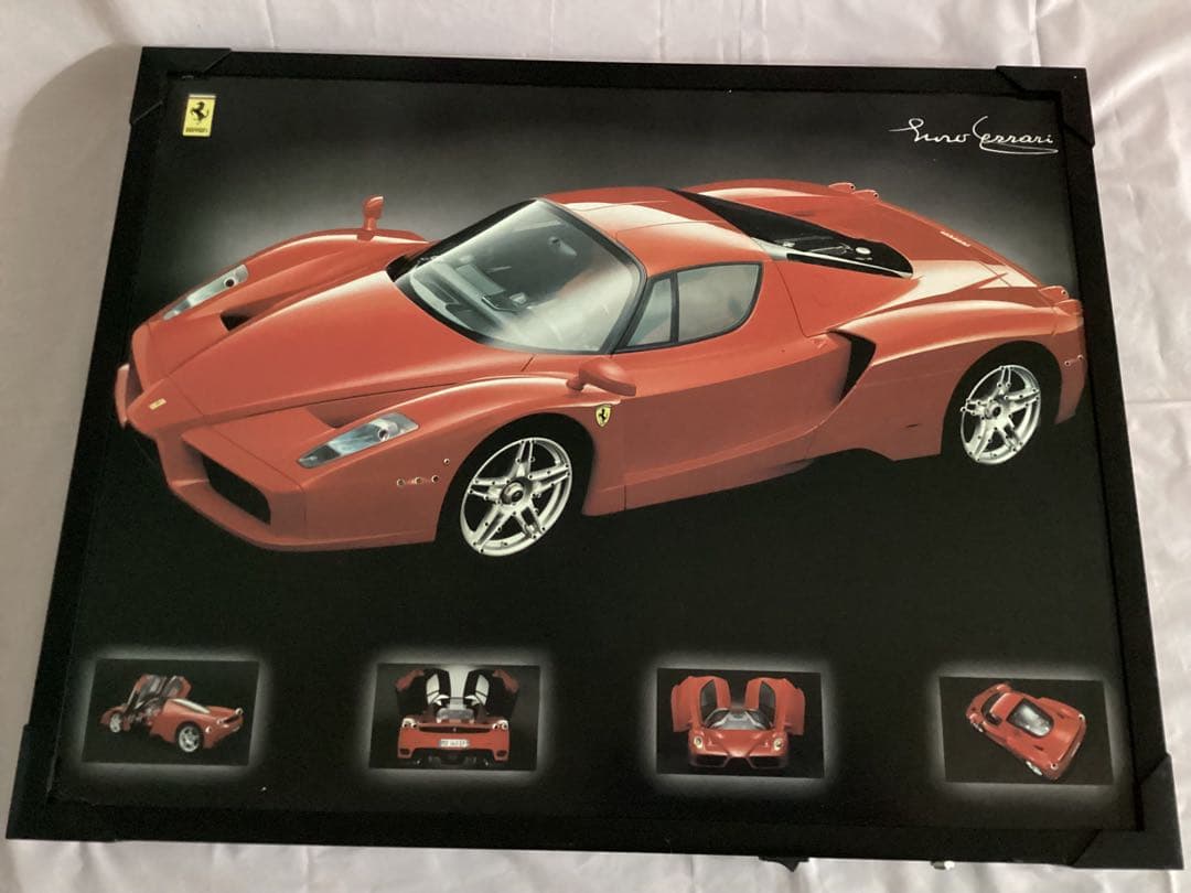 Ferrari Enzo Ferrari モデル 赤　ディスプレイ用パネル希少品