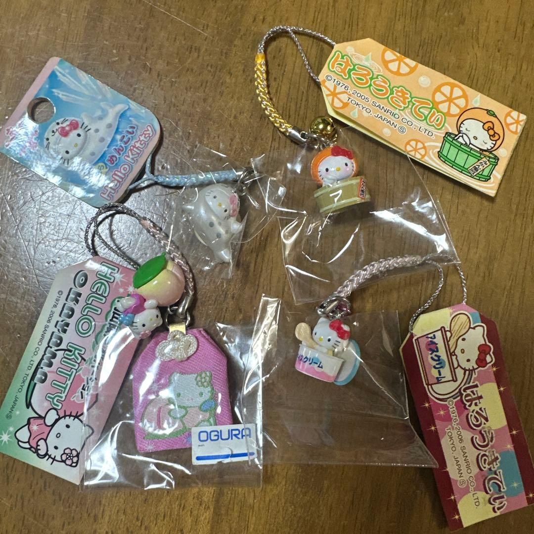 た*ぽ様 ハローキティ ご当地 根付け ストラップセット
