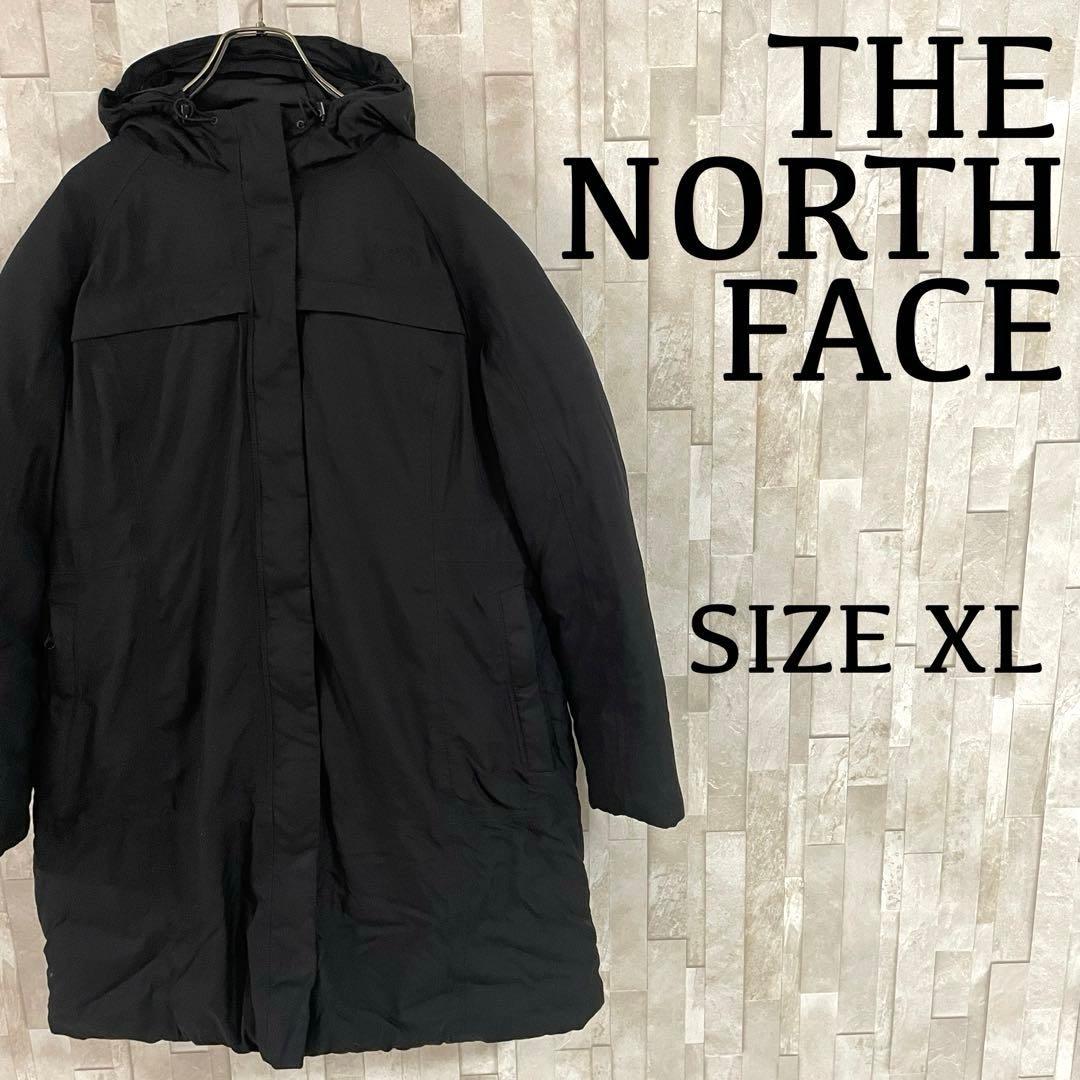 【美品】THE NORTH FACE ロングダウンジャケット XL ブラック