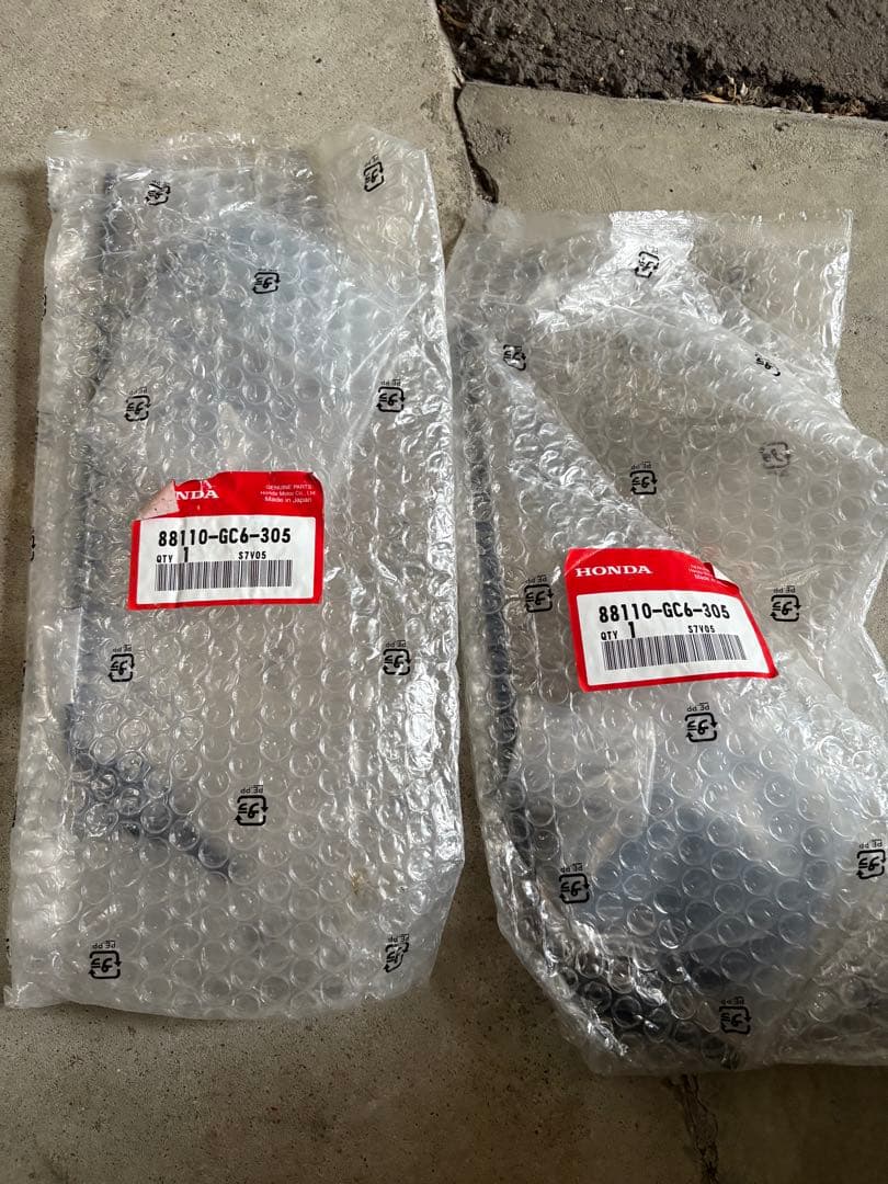 モトコンポ　純正折り畳みミラー　2本セット一台分