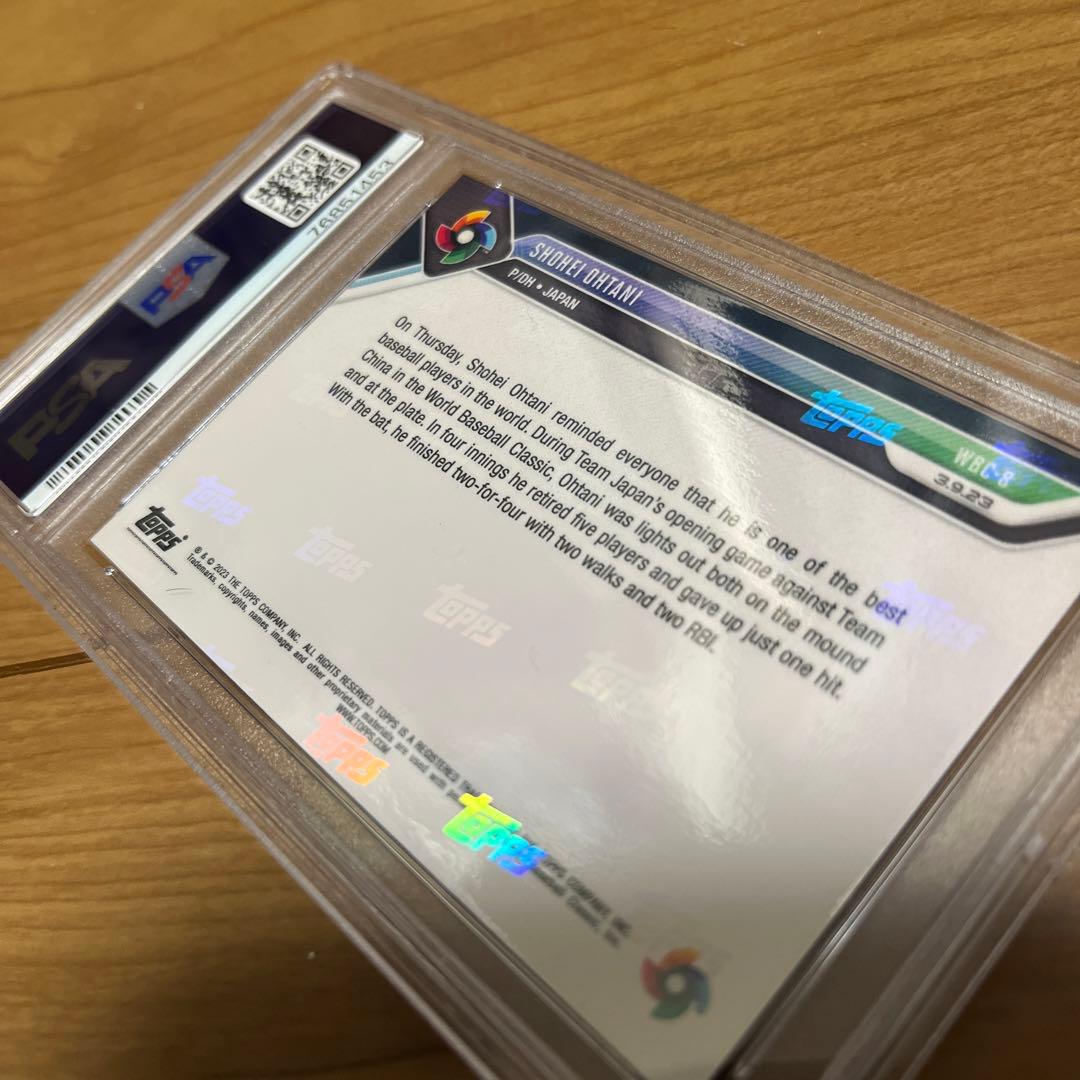topps psa10 大谷翔平 二刀流 WBC - メルカリ